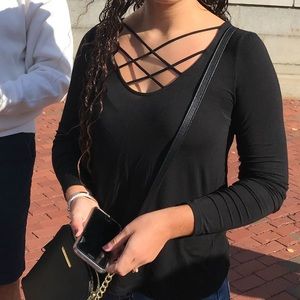 American eagle cage front t-shirt